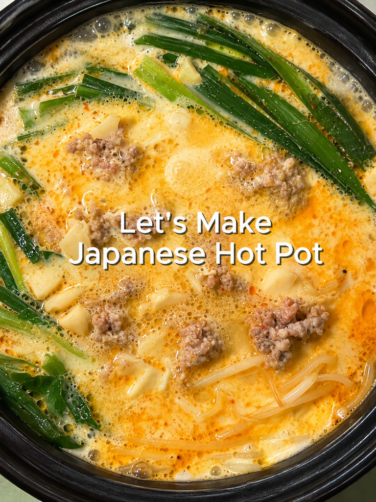Tantan Milk Hot Pot 🌶️🥛🍖