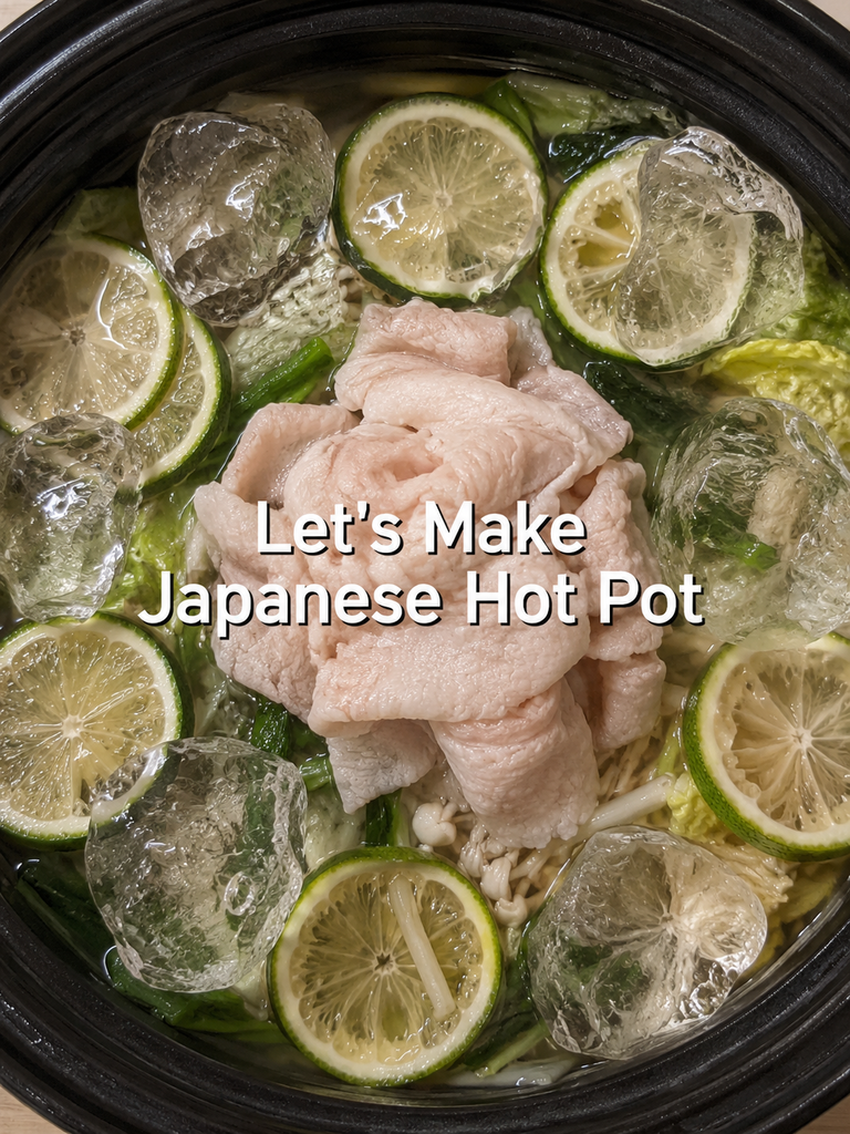 Chilled Yuzu Hot Pot ❄️🍋