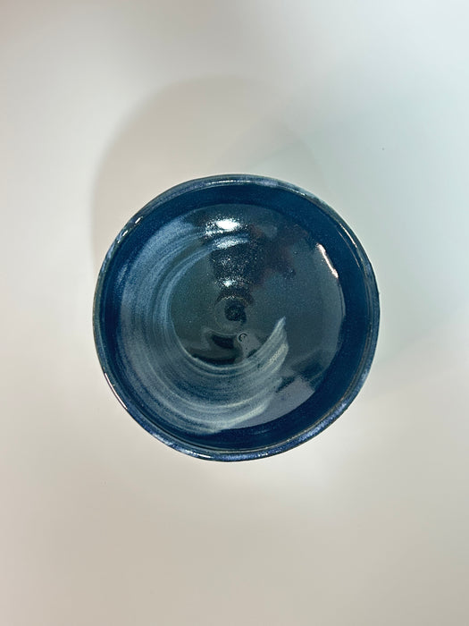 Mino Ware | Indigo Brush Matcha Bowl