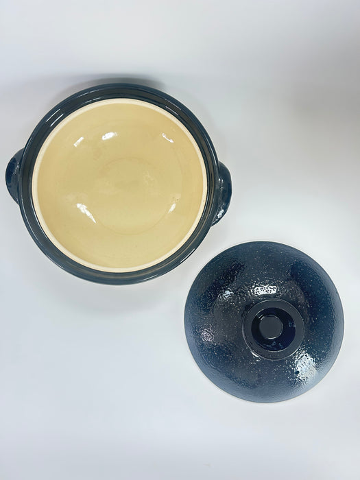 Iga Ware | Tenmoku Donabe – Medium (3–4 Servings)