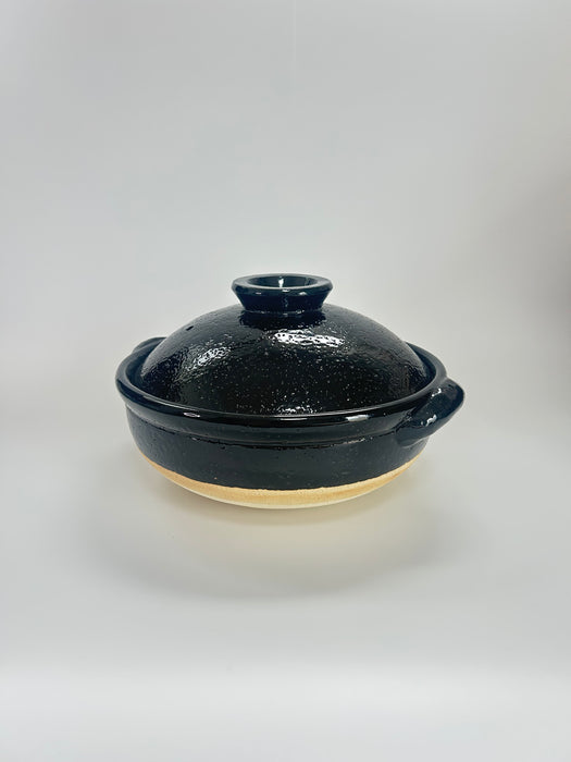 Iga Ware | Tenmoku Donabe – Medium (3–4 Servings)