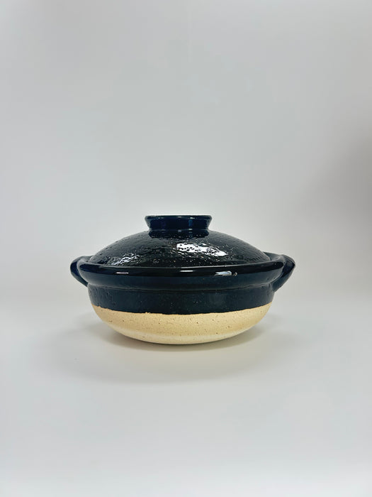 Iga Ware | Tenmoku Donabe – Small (1–2 Servings)