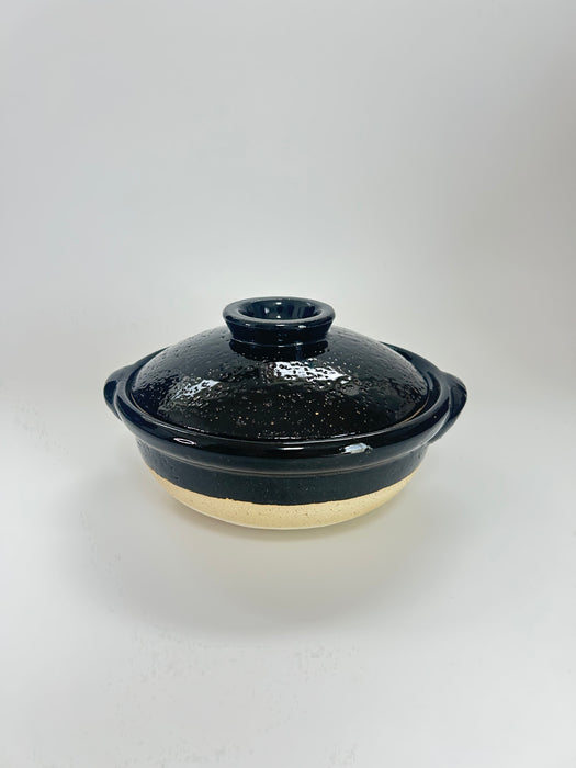 Iga Ware | Tenmoku Donabe – Small (1–2 Servings)