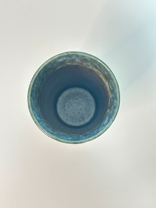 Mino Ware | Blue Glaze Ceramic Tumbler